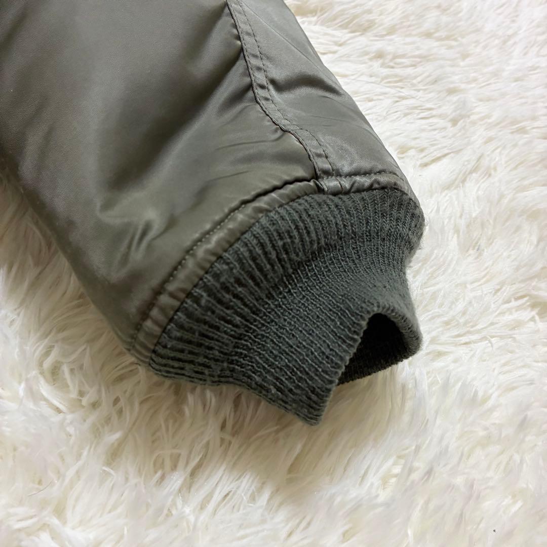 90s AVIREX XL コマーシャルロゴ アーチロゴ フライトジャケット