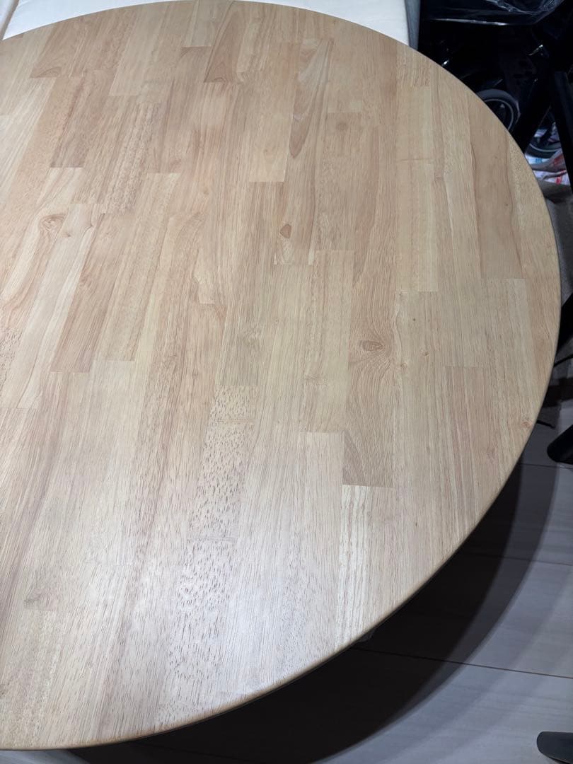 TDK　ラウンドテーブル　Yチェア2脚セット【引取限定】