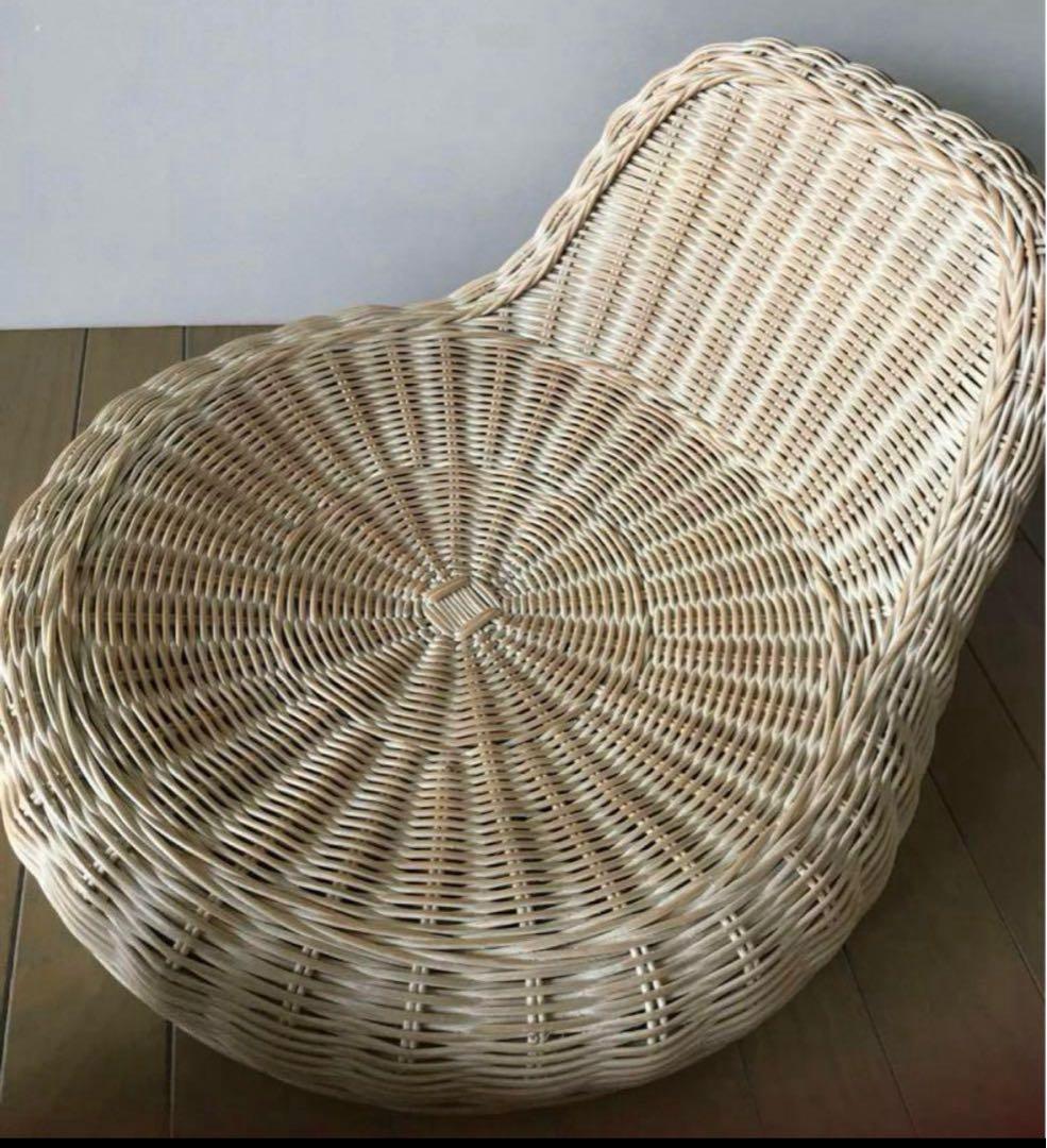 CHERRY チェリー 座椅子チェア 椅子 ラタン RATTAN リビング