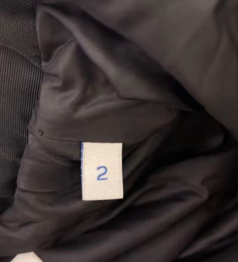 モンクレール　レディース　ダウンジャケット　ブラック　サイズ2