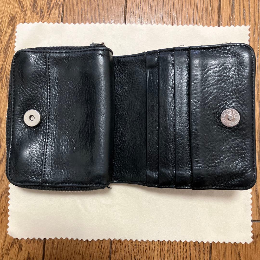 クロムハーツウォレットSQ ZIP BILL （ファスナーヘッドタガー無し）