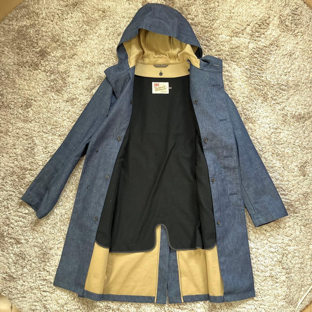 Traditional Whetherwear ステンカラーコート サイズ40