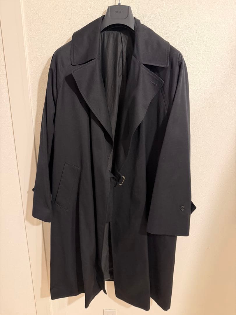 comori コモリ 23SSコットンギャバタイロッケンコート サイズ 3