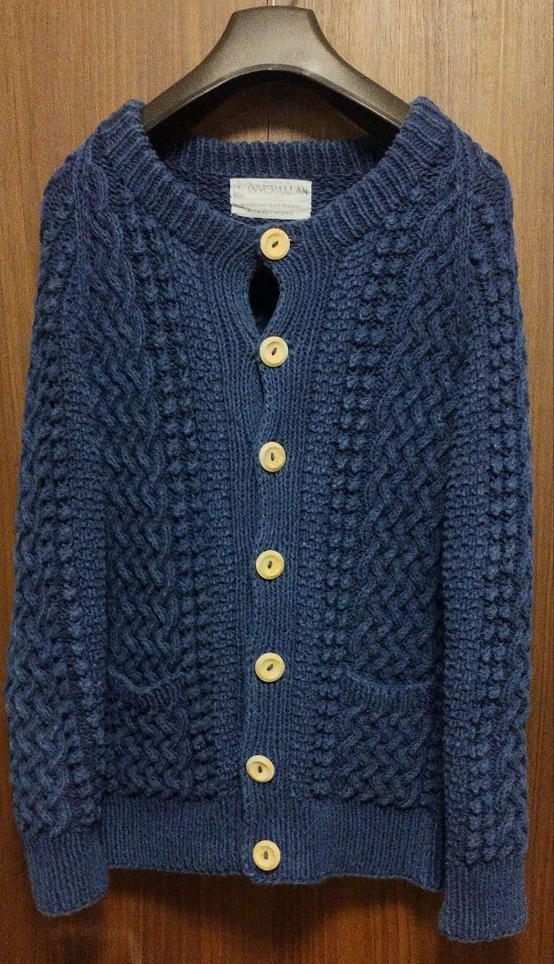 値下　INVERALLAN 4A カーディガン インバーアラン