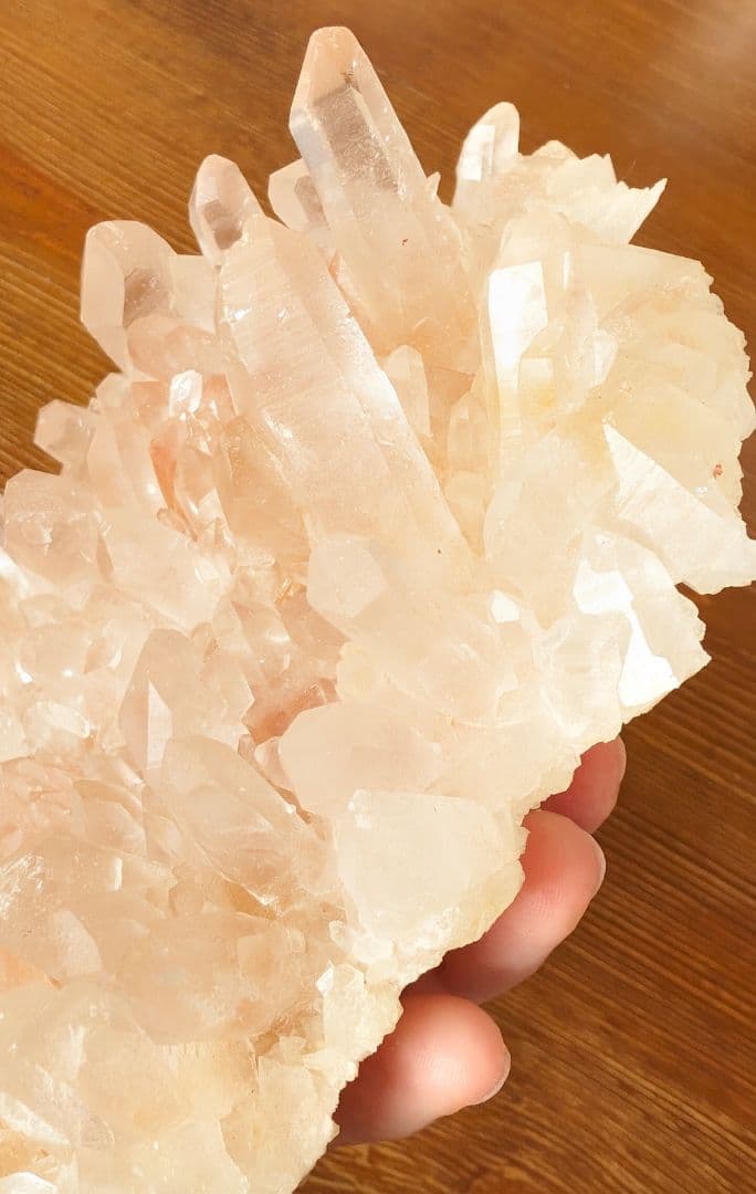 マニカラン産　水晶クラスター　X