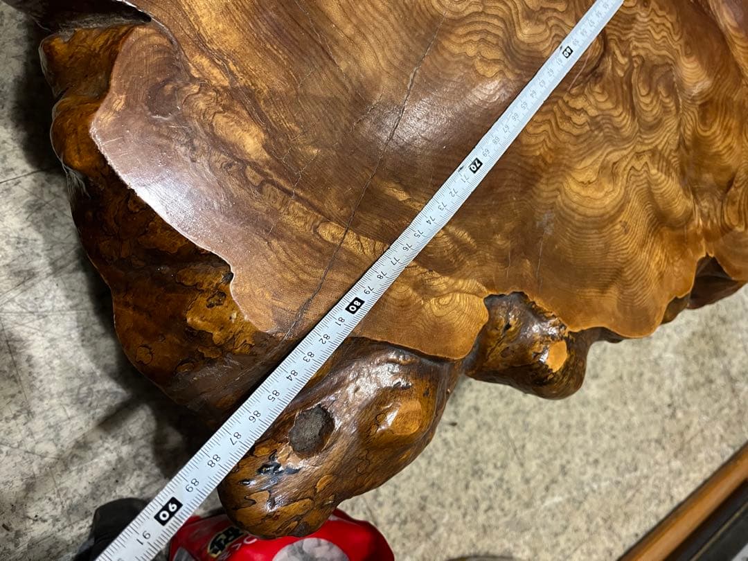 メル82601です 座卓、切り株座卓、一枚板座卓、 一枚板テーブル、切り株