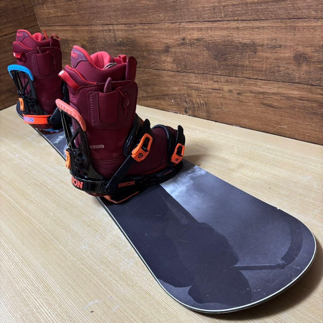 011ARTISTIC ゼロワンワン　UNION スノーボード　メンズ3点セット