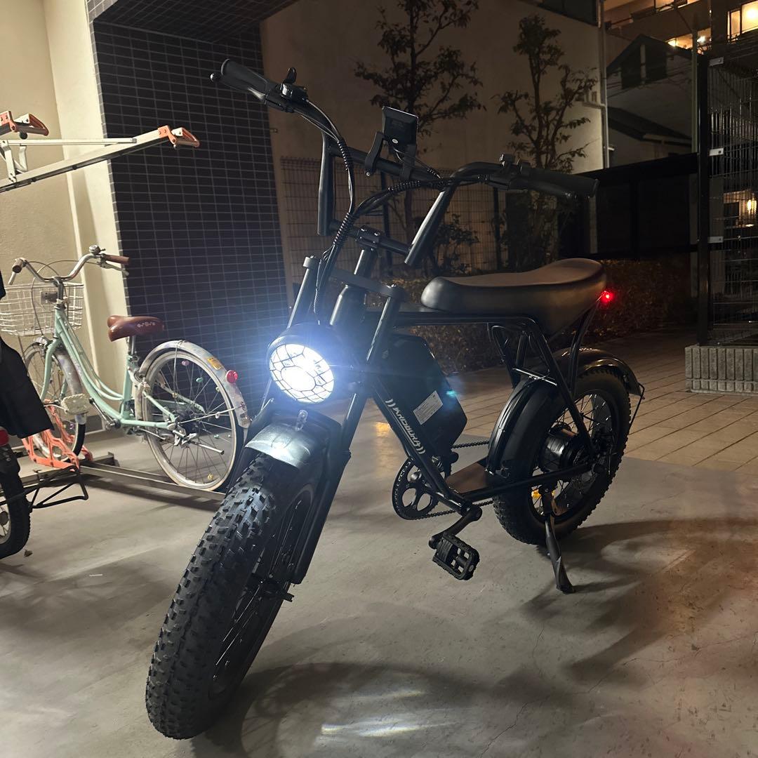 KRISBORA 電動アシスト自転車 スポーツタイプ LEDライト