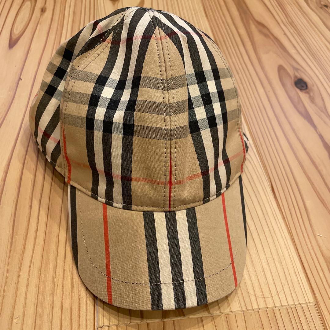 バーバリーチルドレン　キャップ　Lサイズ