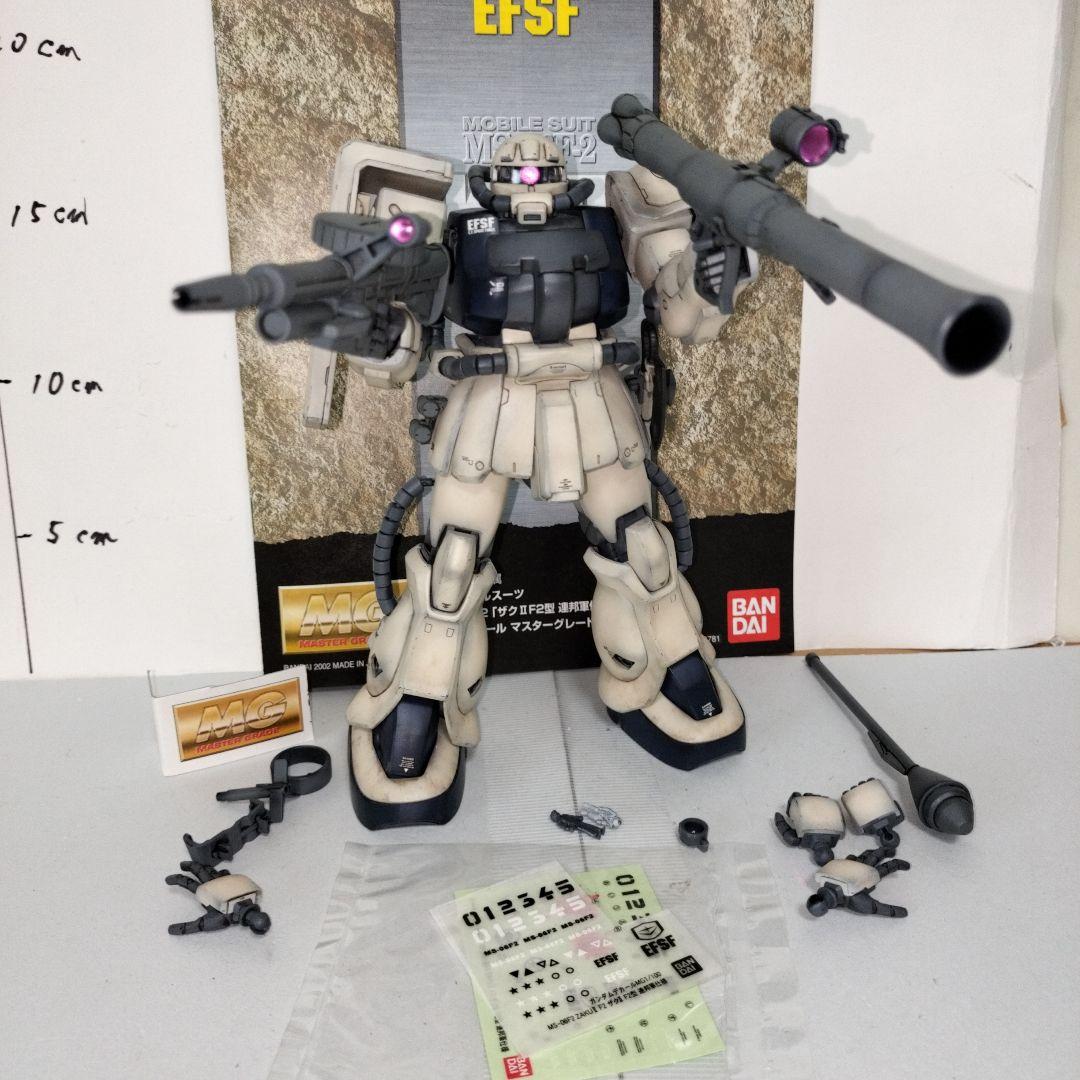 O*3様 MG1/100 ザクⅡ F2型 連邦軍仕様 塗装完成品 ガンダム ガン