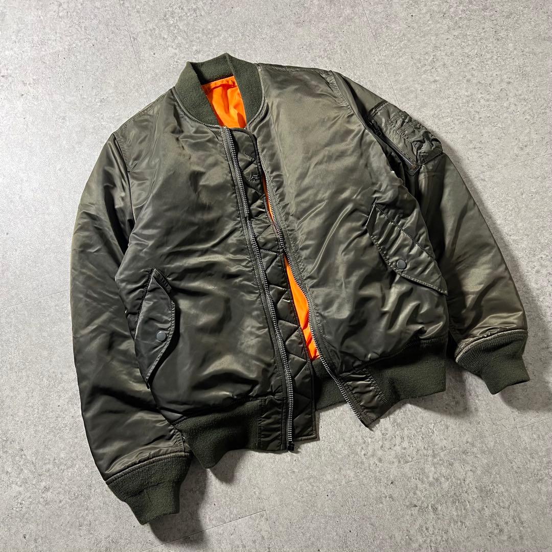 00s アルファインダストリーズ ma-1 リバーシブル ミリタリー