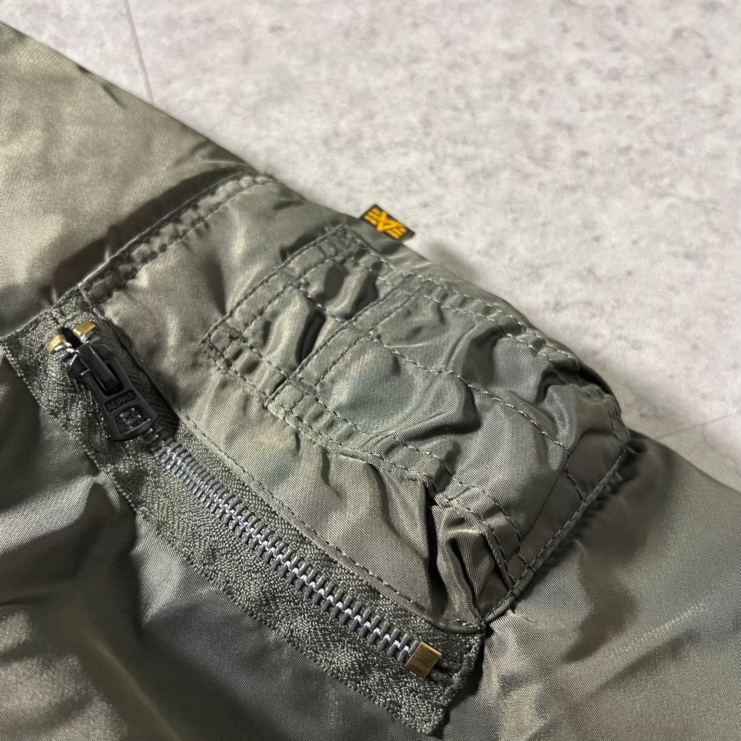 00s アルファインダストリーズ ma-1 リバーシブル ミリタリー