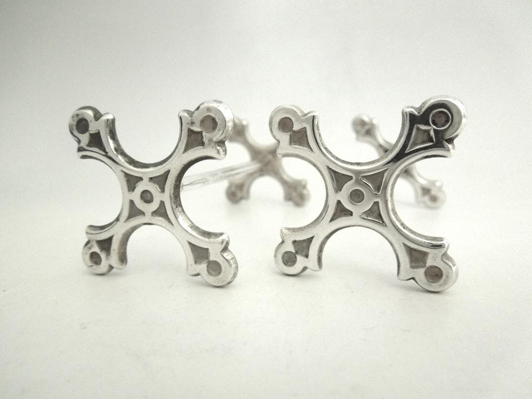 ドイツ　シルバーカトラリーレスト２個　純銀