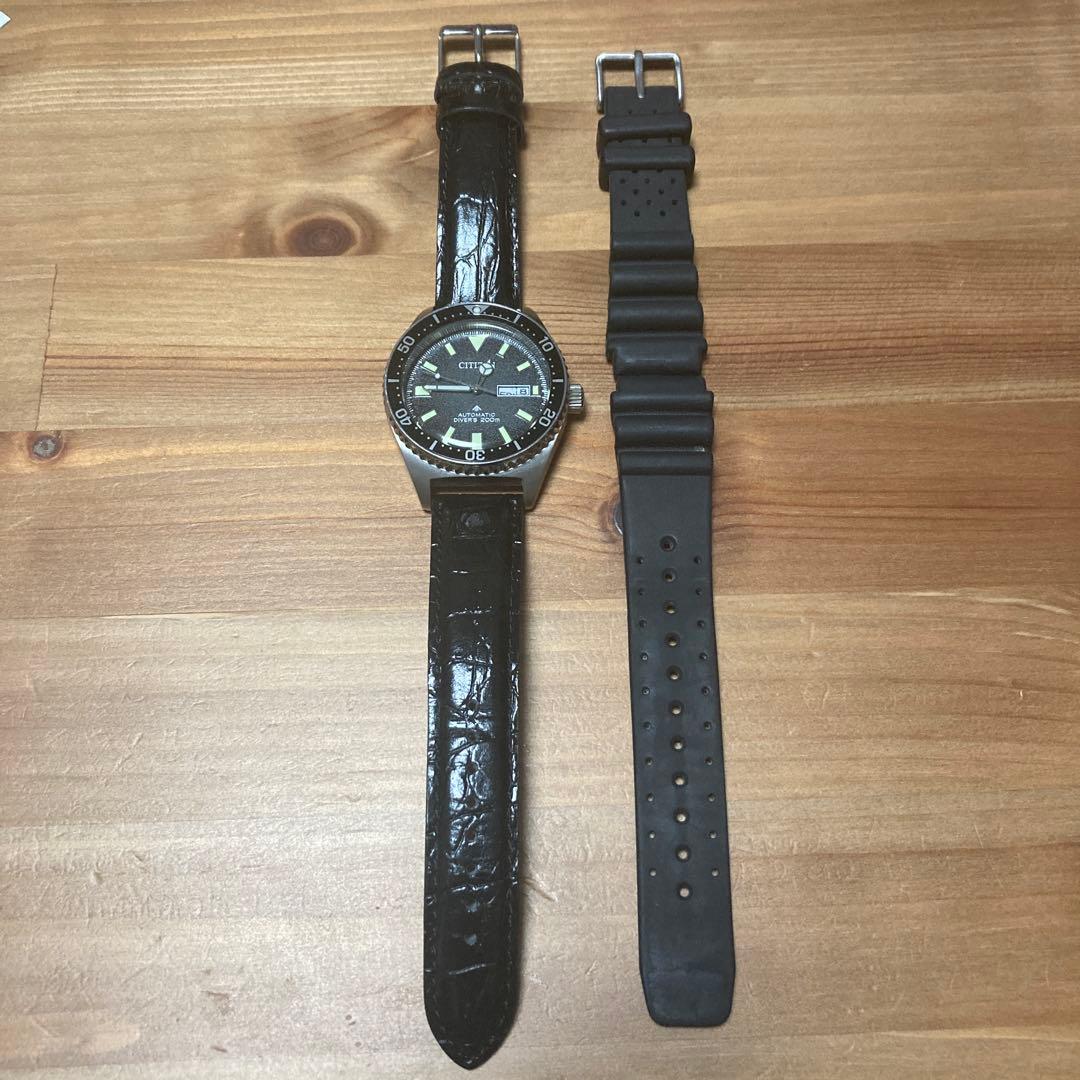 シチズン プロマスター 自動巻 ダイバー 200m防水