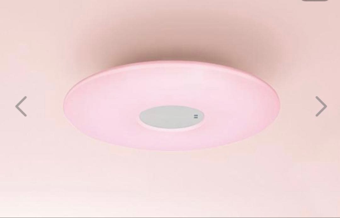 シャープ　さくら色LEDシーリングライト 8畳用