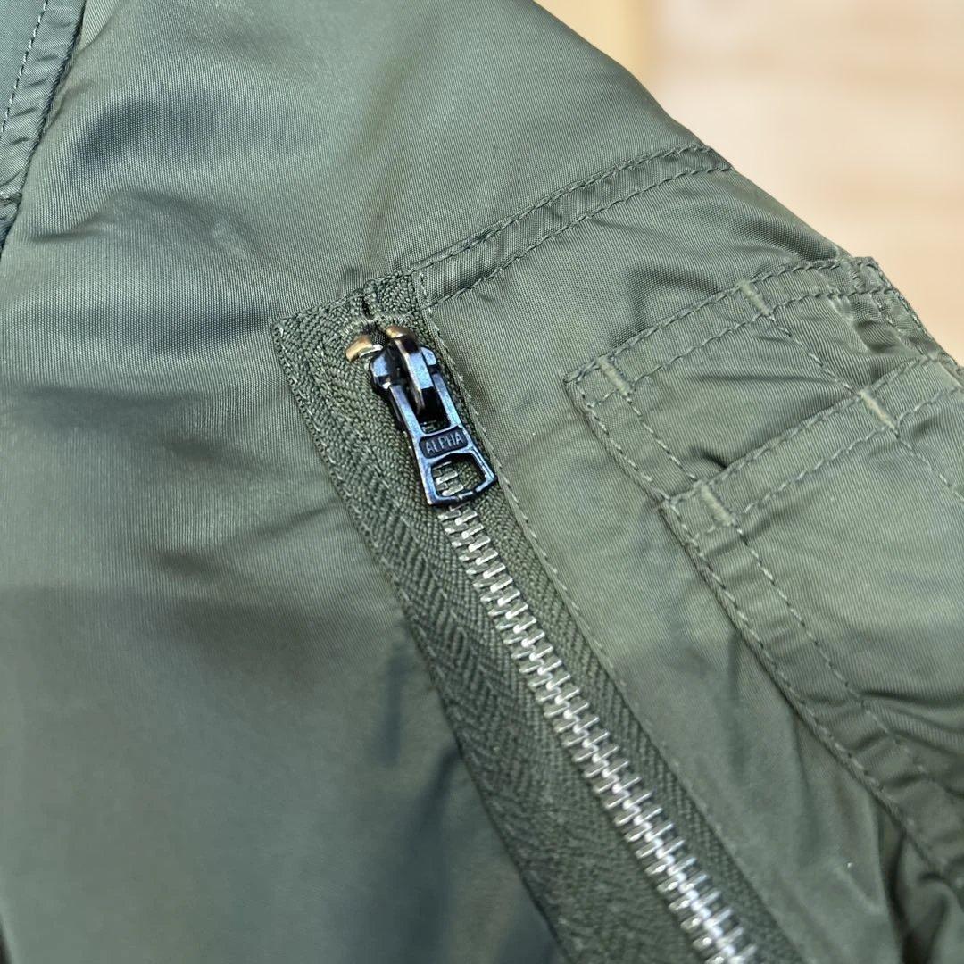 ALPHA MA-1 肉厚　リバーシブル　M