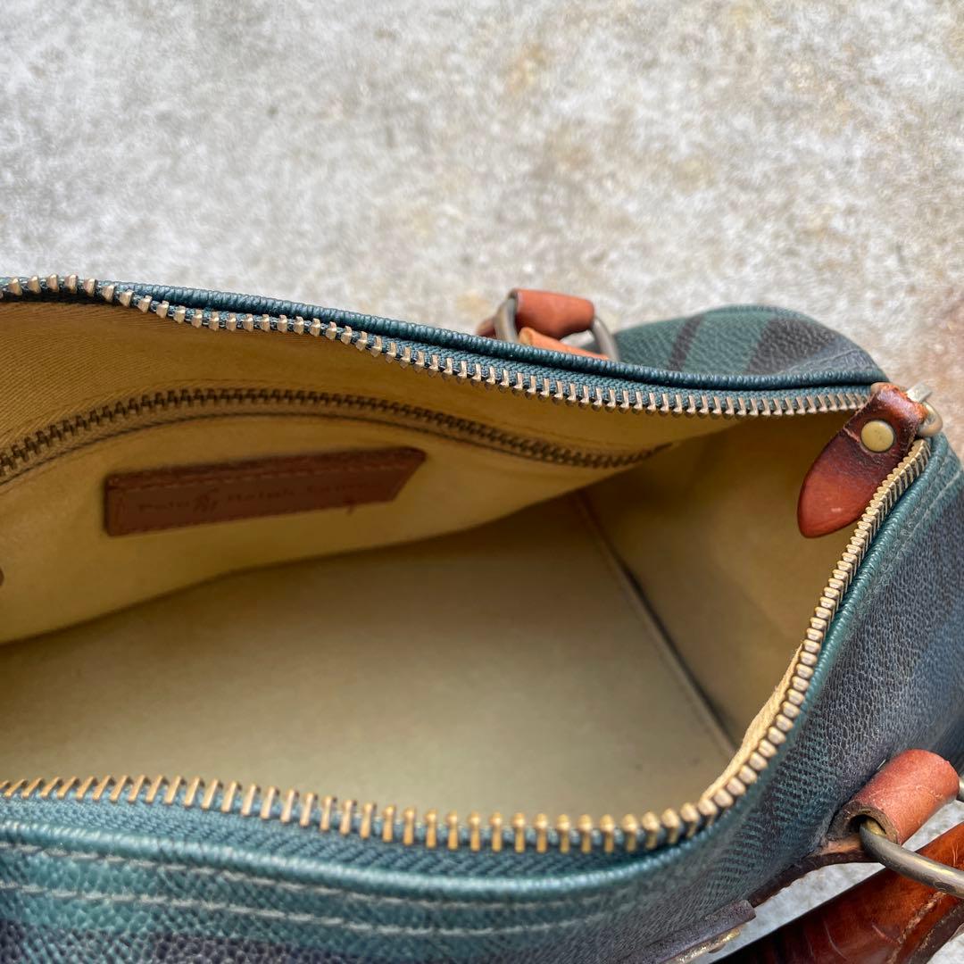 ポロラルフローレン　ボストンバッグ　ミニ　polo ralph lauren