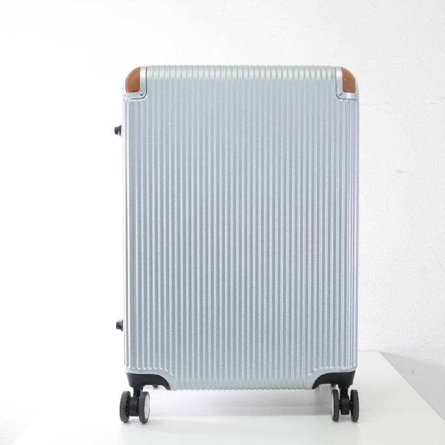 値下展示品 スイスミリタリー プレミアムCタイプ シルバー 64L スーツケース