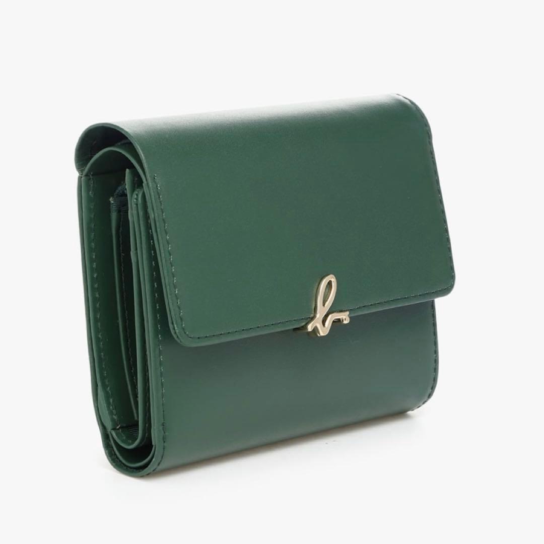 agnès b. VOYAGE 財布 グリーン