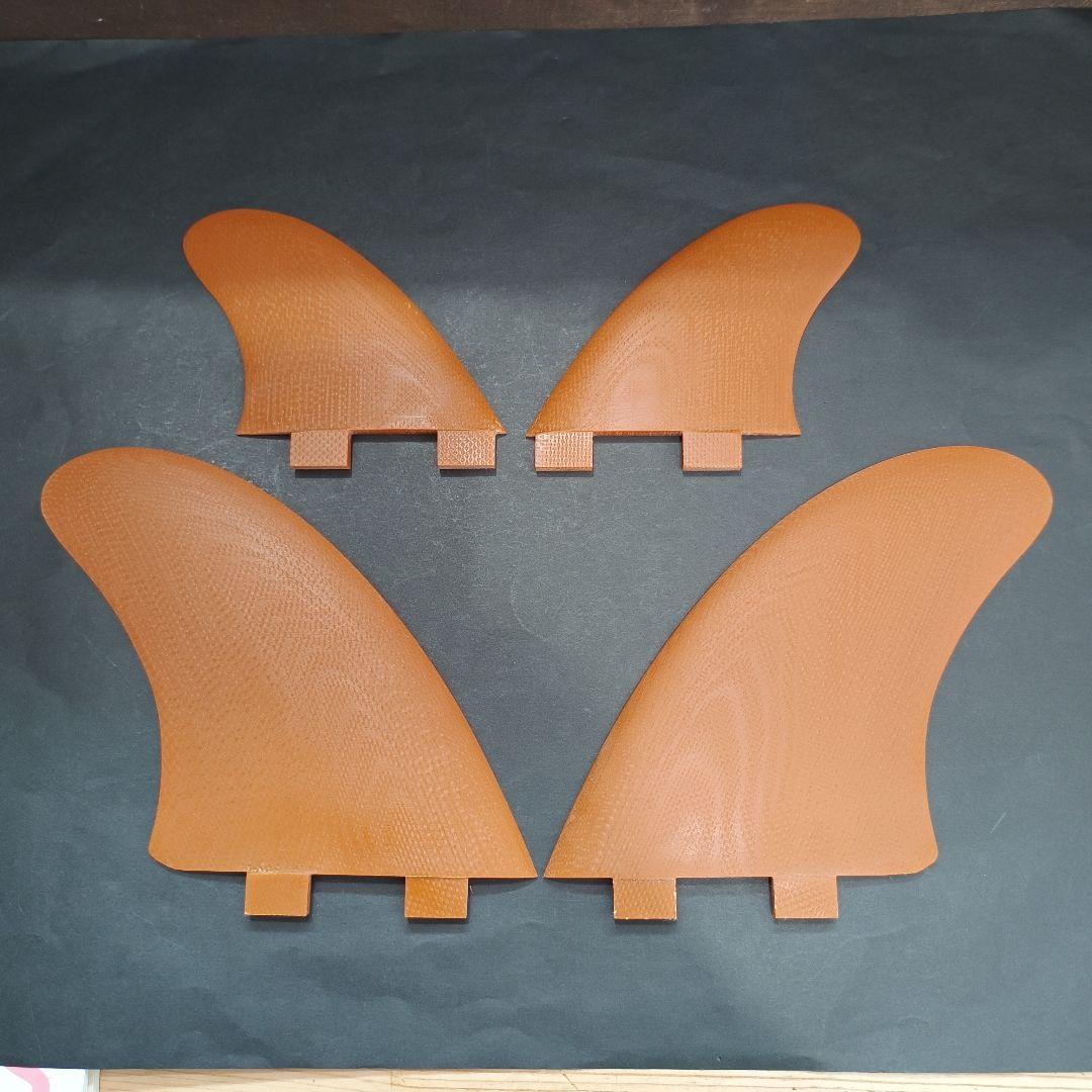 ラスト1セットキャプテンフィン系　クワッドフィン　FCS対応 ＶＯＬＡＮクロス系