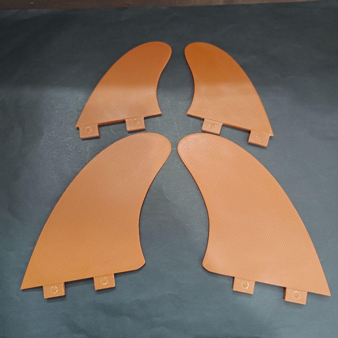 ラスト1セットキャプテンフィン系　クワッドフィン　FCS対応 ＶＯＬＡＮクロス系