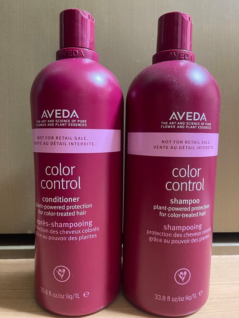 新品アヴェダ カラーコントロール シャンプー 1000ml 2本&サンプル付き