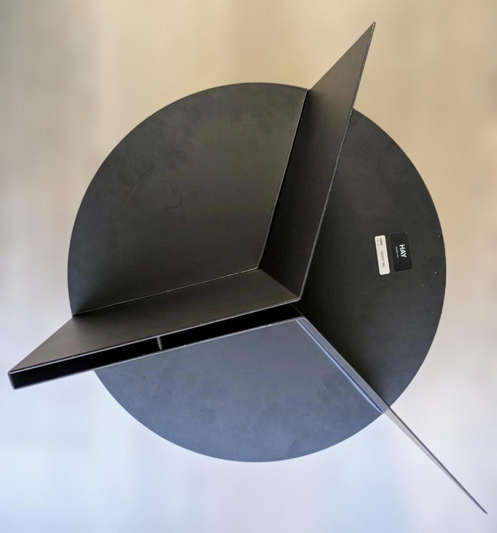 HAY SLIT TABLE ROUND スリットテーブル 黒 ローテーブル