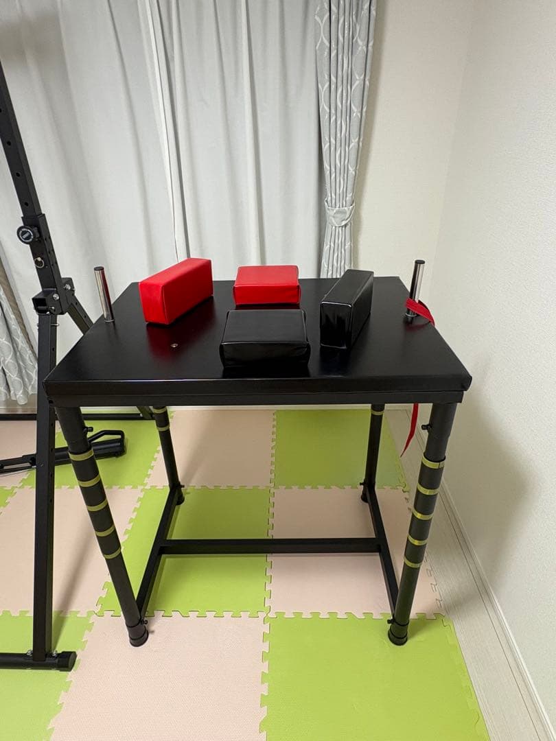 【引取限定】アームレスリング台　腕相撲　トレーニング