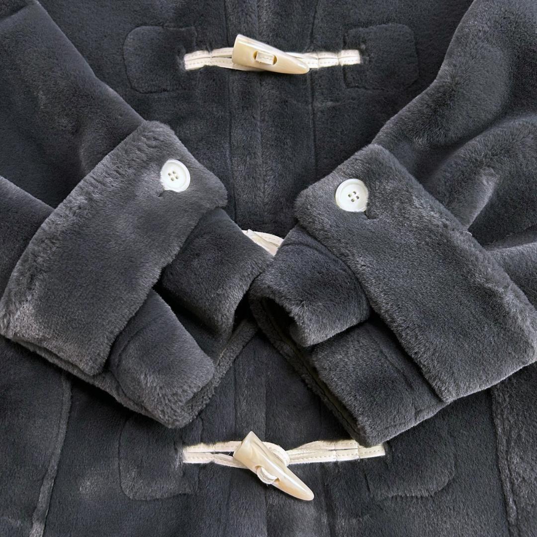 未使用　FURFUR　ファーファー　エコファーダッフルコート　22AW グレー