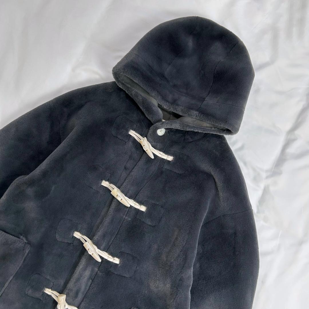 未使用　FURFUR　ファーファー　エコファーダッフルコート　22AW グレー