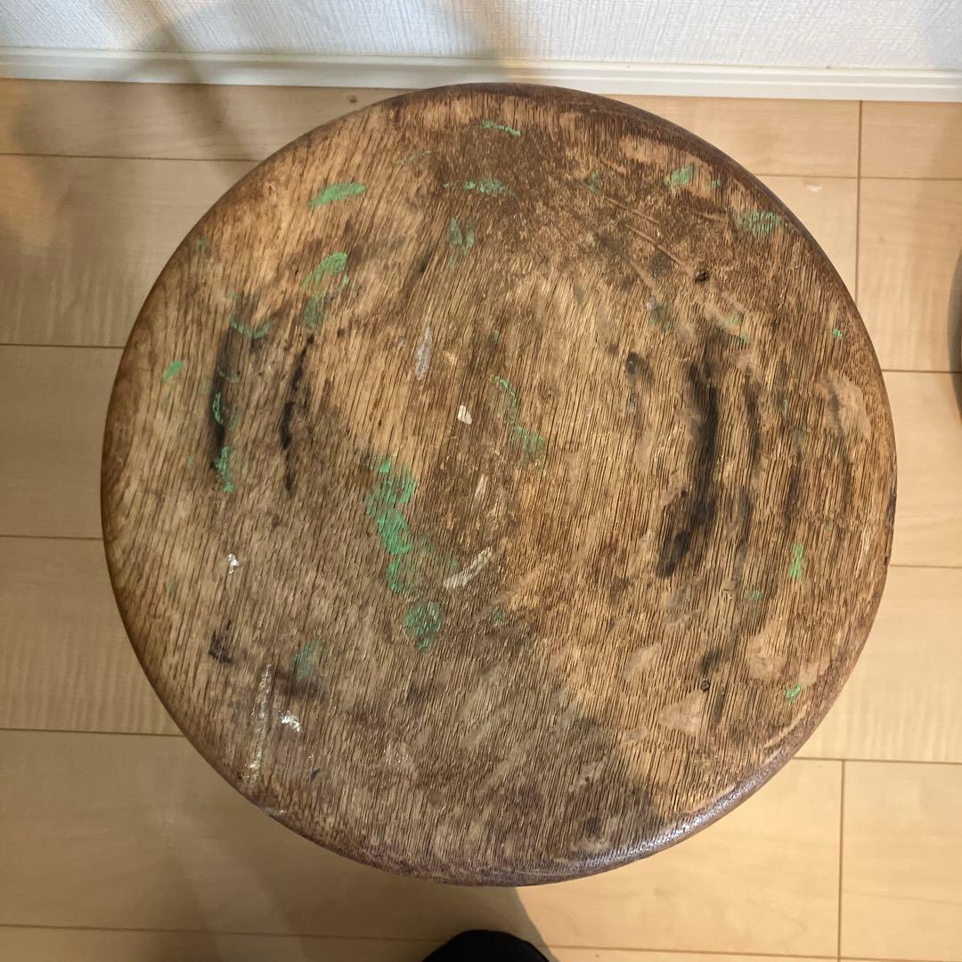 木製椅子　スツール　昭和　レトロ　ヴィンテージ