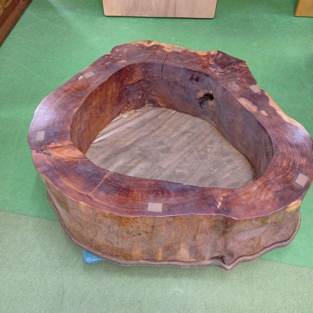 屋久杉の天板の足の部分になります 足の部分だけ販売です 引き取り専用です