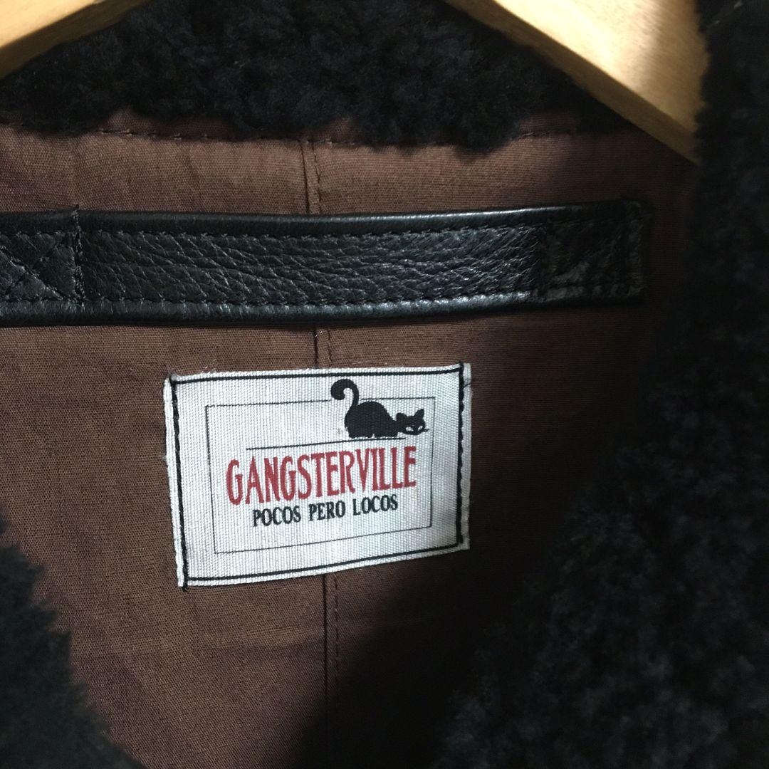 GANGSTERVILLE G-1 ハンドペイント レザージャケット