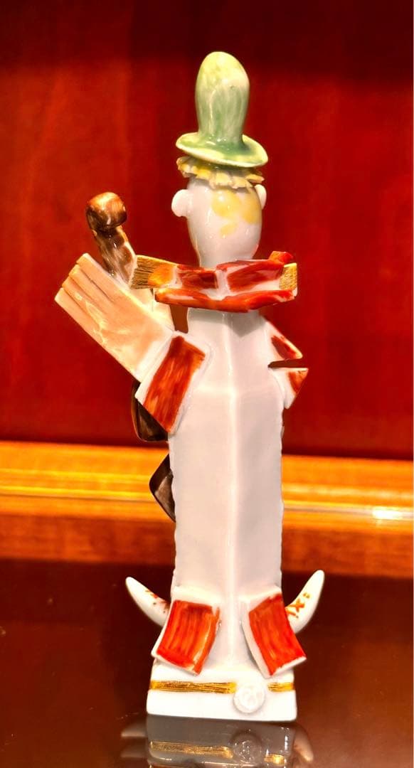 Meissen マイセン フィギュリン　人形 チェロ弾きのピエロ
