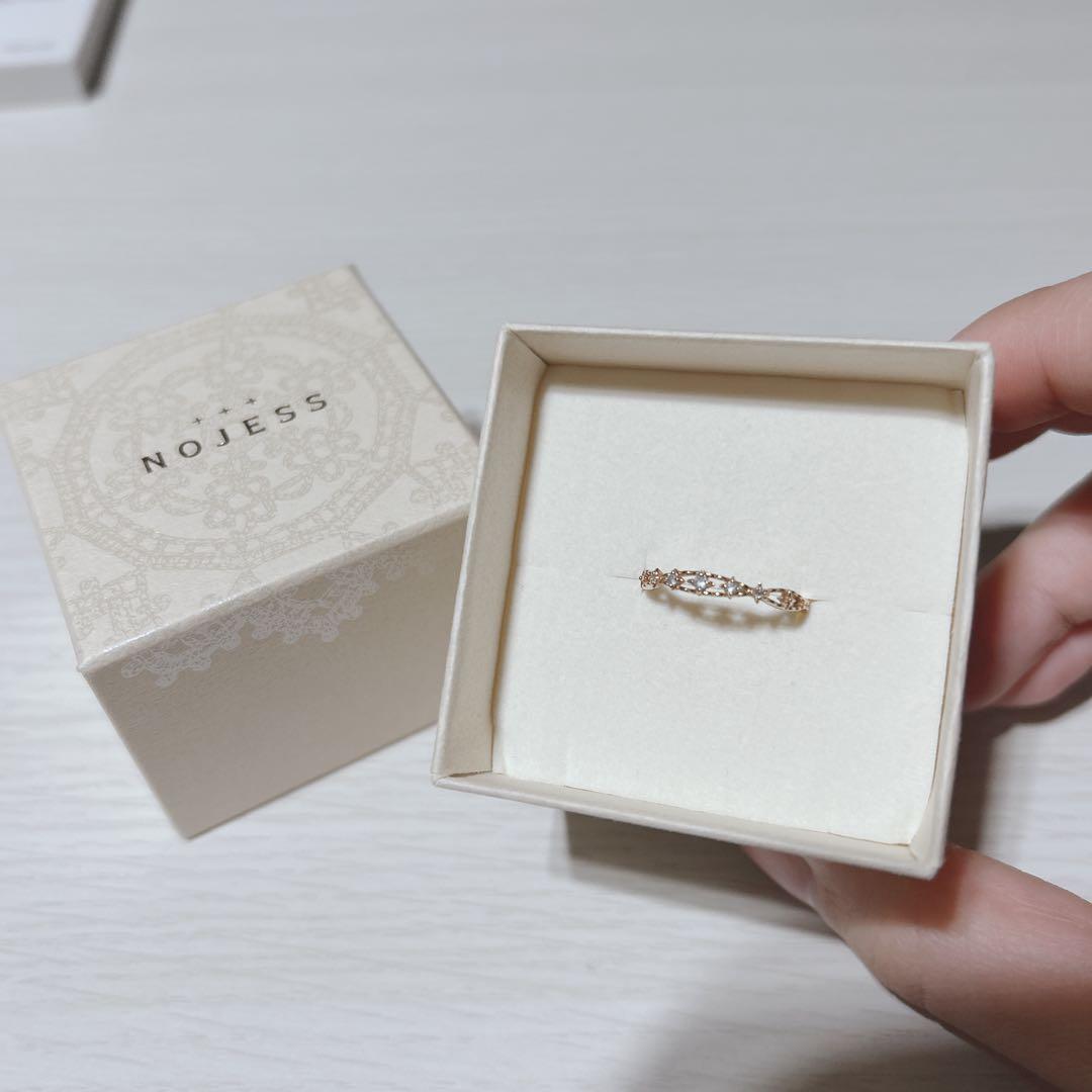ル*ナ様 ノジェス K10 リング ダイヤモンド 11号