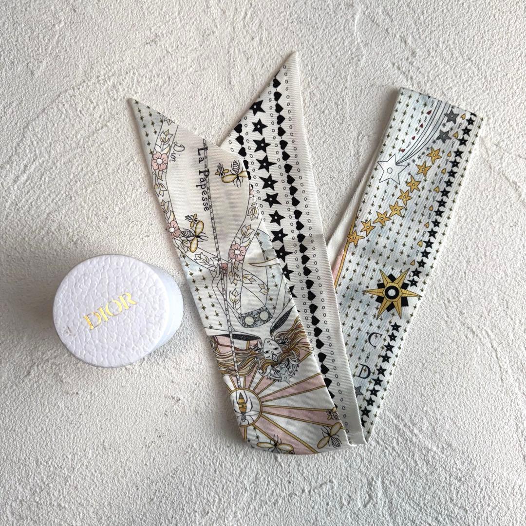 未使用 Dior ディオール ミッツァ タロット スカーフ 女教皇 女神 限定