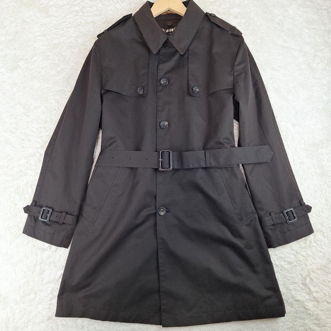 ポールスミス　2wayコート　ライナー　カシミヤ混　マルチストライプ　XL