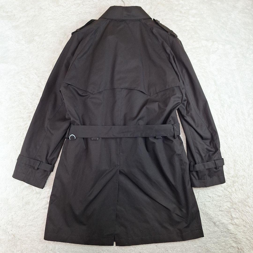 ポールスミス　2wayコート　ライナー　カシミヤ混　マルチストライプ　XL