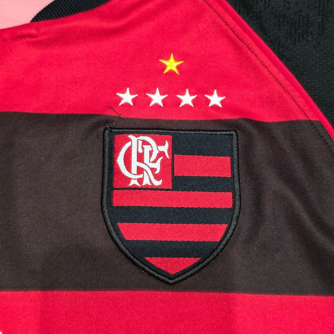 フラメンゴ　ユニフォーム　XL　NIKE　ナイキ　レッド　ボーダー　10番