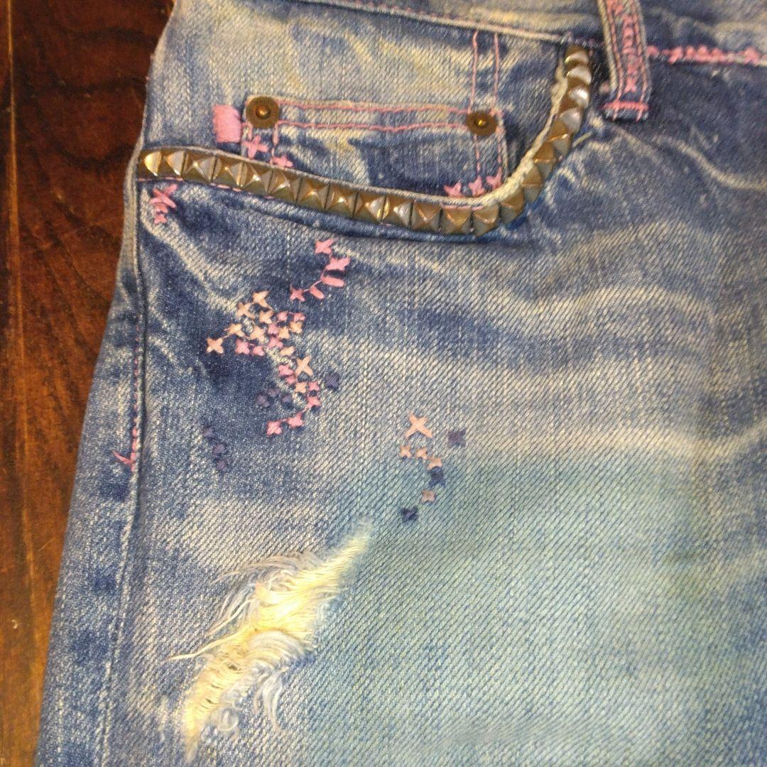 Hysteric Glamour デニムパンツ 日本製 赤耳 Y2K OOs