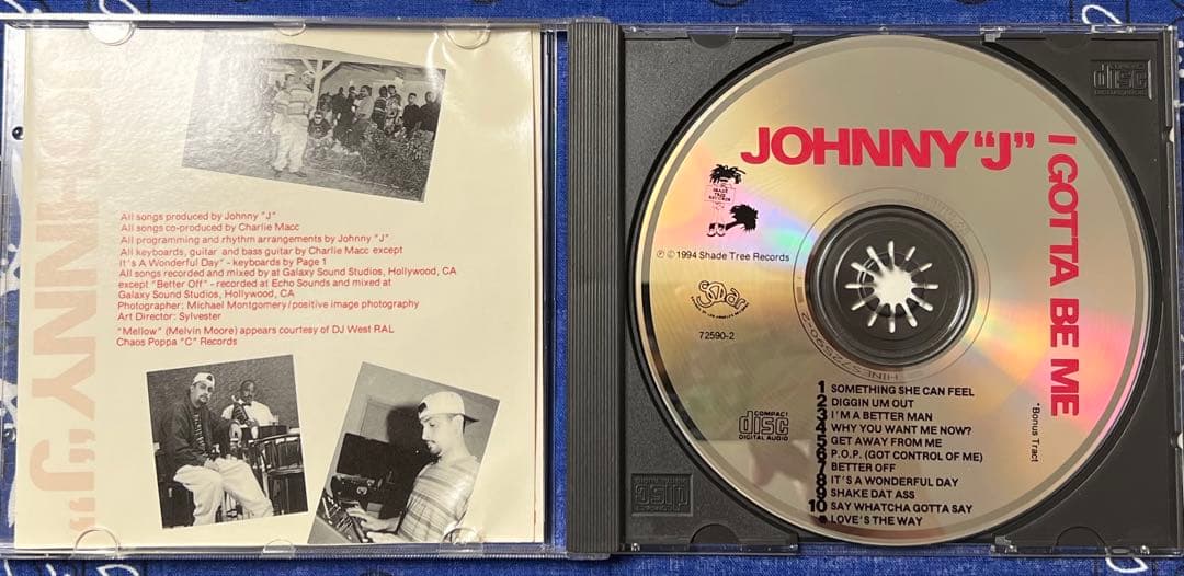 洋楽 JOHNNY \"J\" MEGA RARE g-rap g-funk g-luv