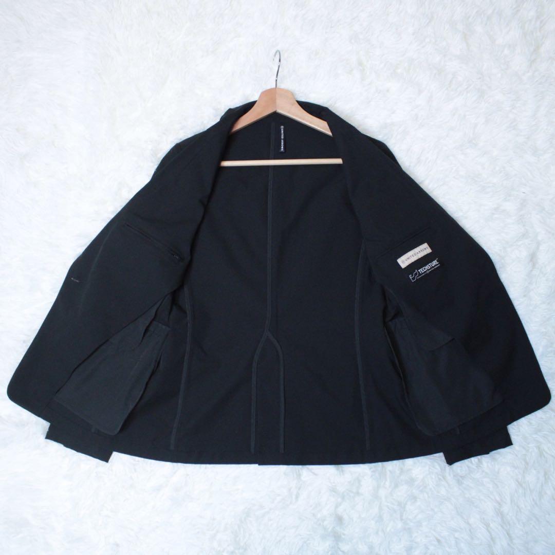 ID ユナイテッドアローズ TECHSTURE スーツ パンツ 洗える 撥水 M