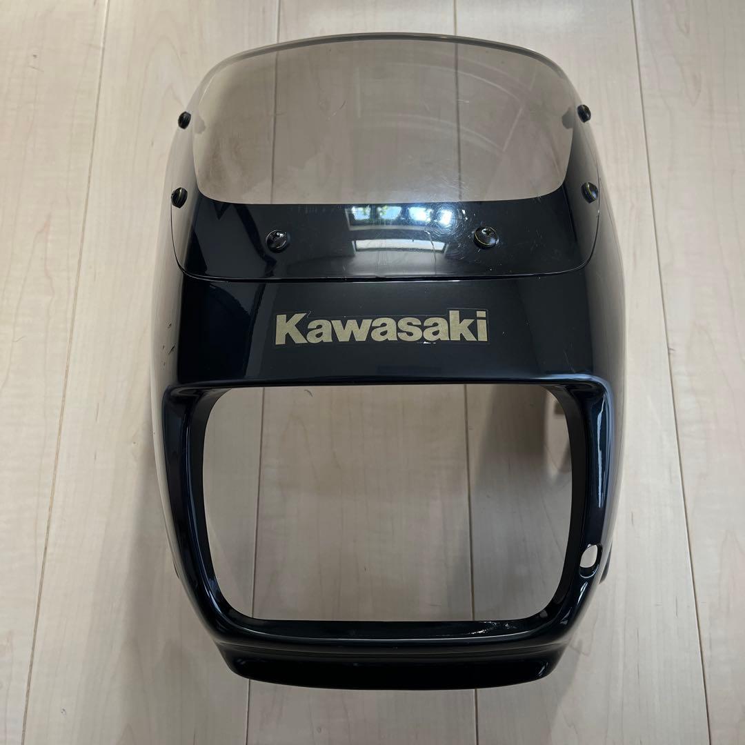 zrx400ブラックカウル　ヘッドライト付き