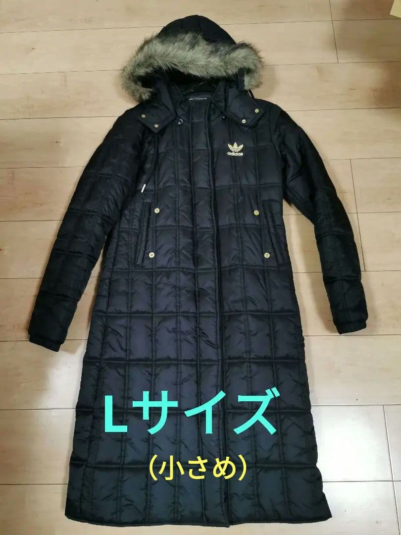 ベンチコート　アディダス　Lサイズ（小さめです）