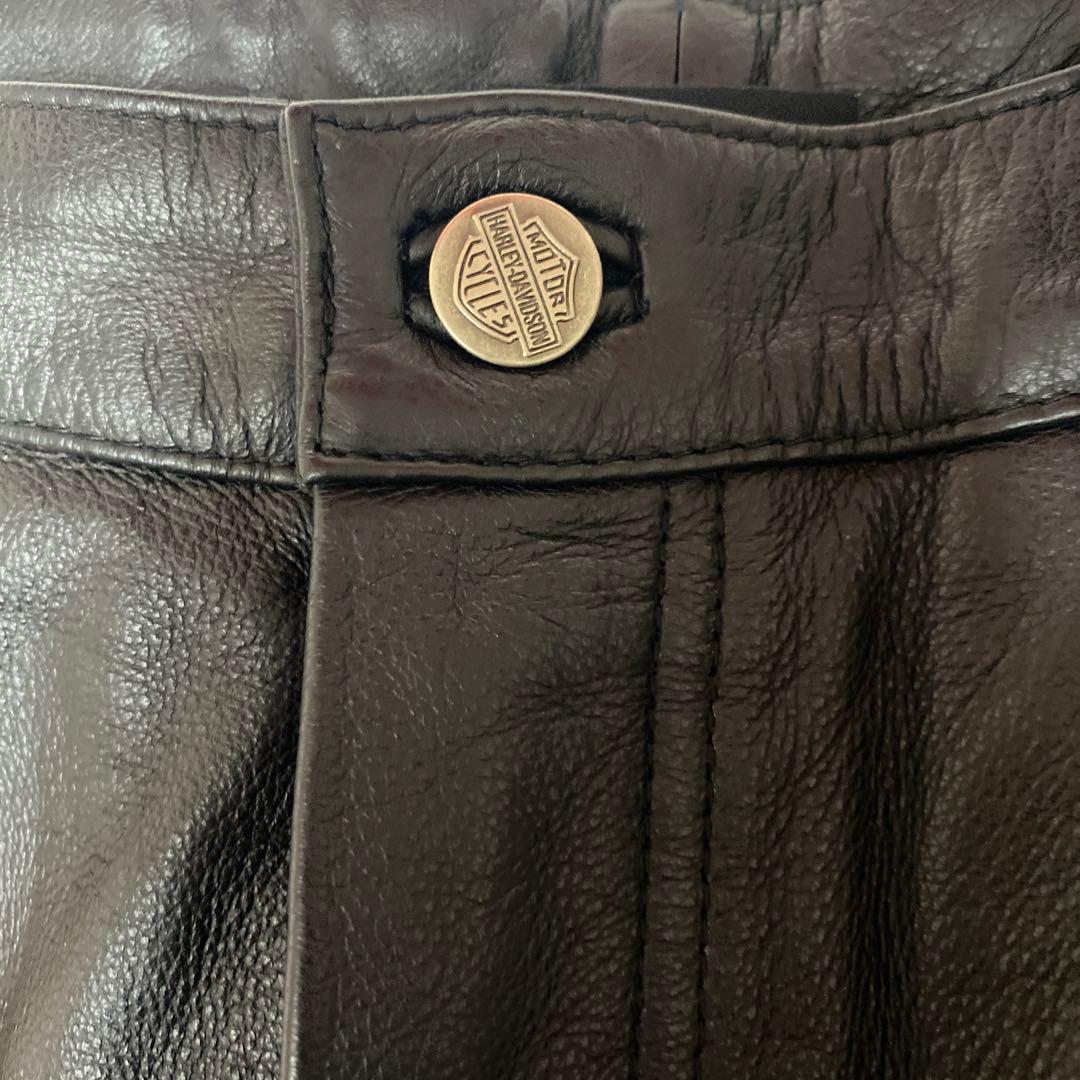 HARLEY DAVIDSON 牛革レザーパンツ