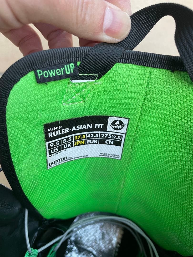 BURTON スノボRULER-ASIAN FIT 27.5cm