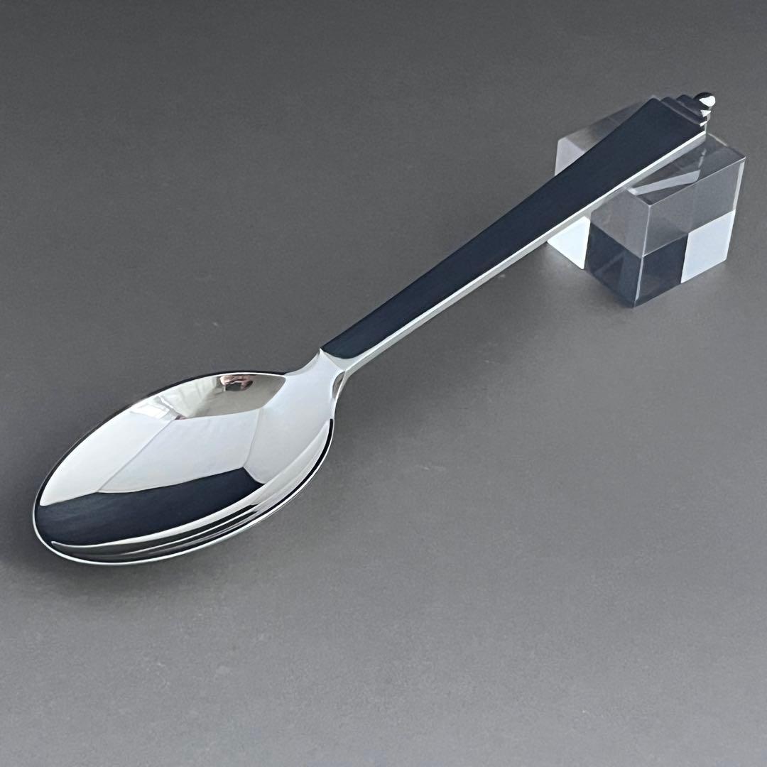 【未使用】ジョージジェンセン PYRAMID ピラミッド ディナースプーン 純銀