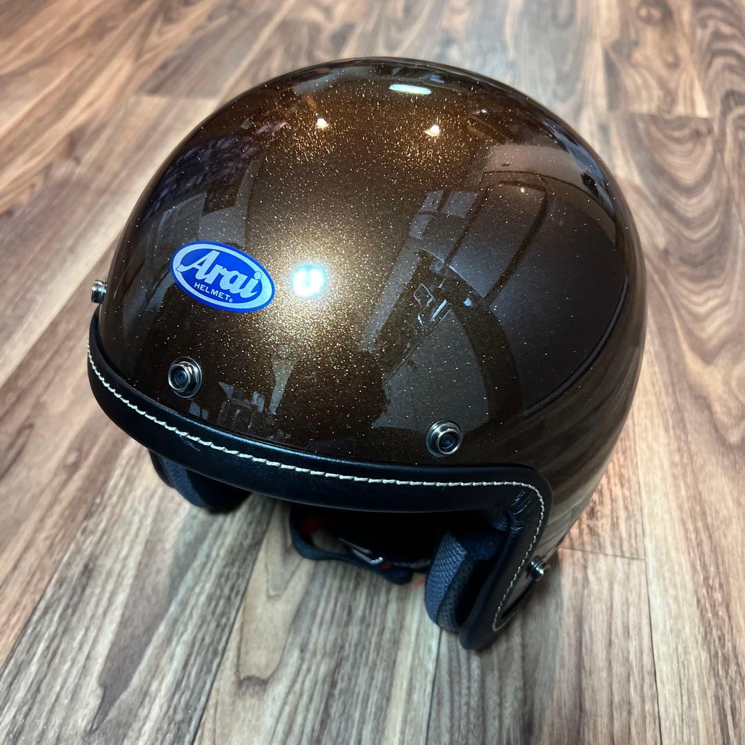 アライ　ヘルメット　ジェット　クラシックエアー　　　 ブラウン　（61-62）