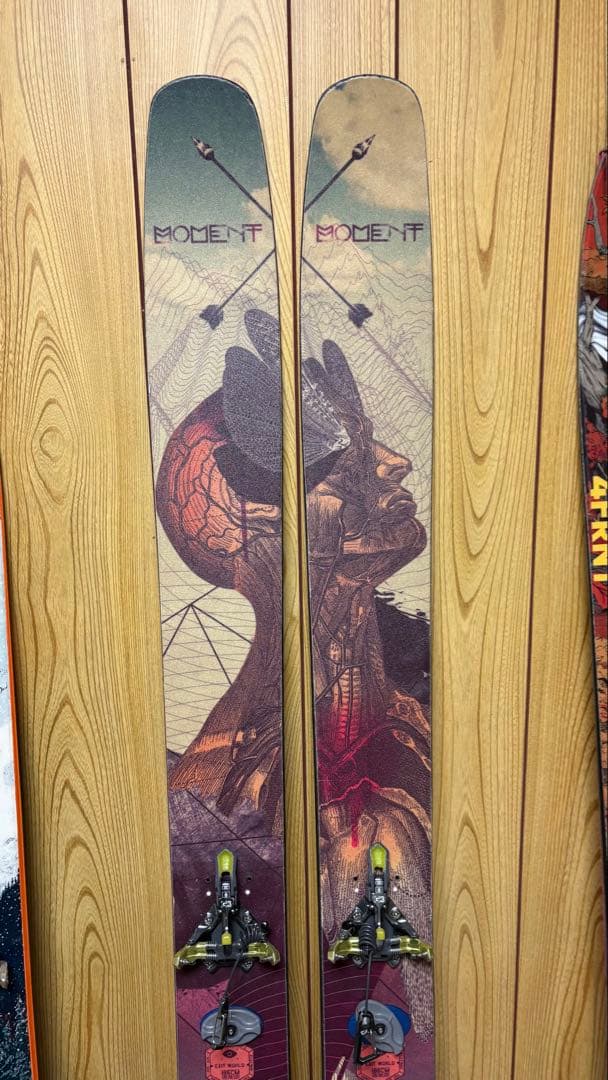 moment ski exit word 186cm 板のみ