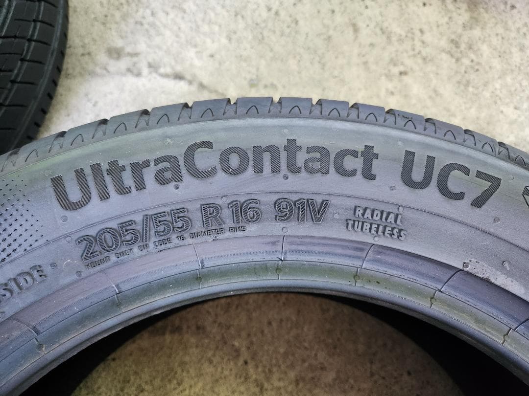 送料込☆2025年製 コンチネンタル タイヤ205/55R16☆4本